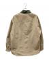SOFTHPHEN (ソフトハイフン) アノラックパーカー ベージュ×グリーン サイズ:SIZE 03：8000円