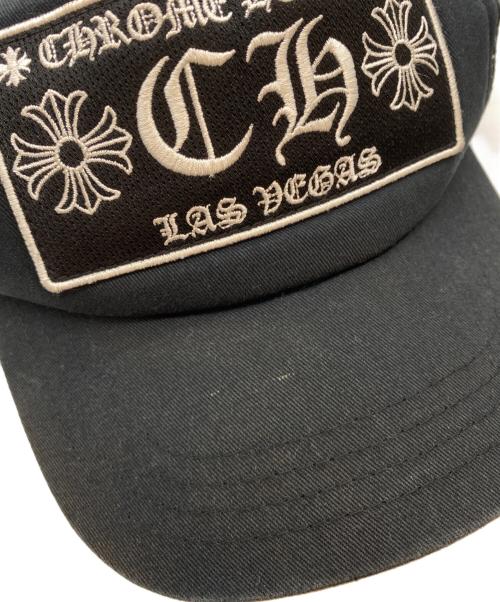 CHROME HEARTS（クロムハーツ）CHROME HEARTS (クロムハーツ) ラスベガス限定 CH トラッカーキャップ メッシュキャップ ブラック サイズ:ONE SIZEの古着・服飾アイテム