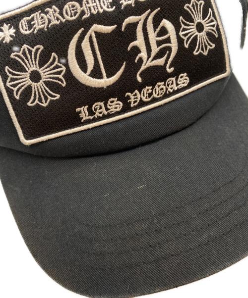 CHROME HEARTS（クロムハーツ）CHROME HEARTS (クロムハーツ) ラスベガス限定 CH トラッカーキャップ メッシュキャップ ブラック サイズ:ONE SIZEの古着・服飾アイテム