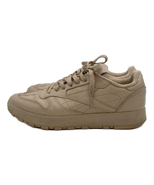 REEBOK（リーボック）REEBOK (リーボック) Maison Margiela (メゾンマルジェラ) PROJECT 0 CL TABI SNEAKER 足袋 スニーカー ベージュ サイズ:27㎝の古着・服飾アイテム