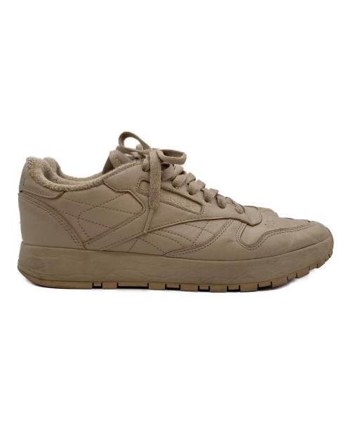 REEBOK（リーボック）REEBOK (リーボック) Maison Margiela (メゾンマルジェラ) PROJECT 0 CL TABI SNEAKER 足袋 スニーカー ベージュ サイズ:27㎝の古着・服飾アイテム