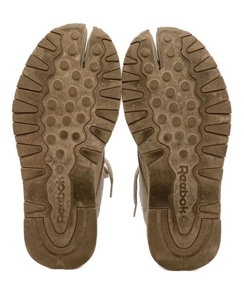 REEBOK（リーボック）REEBOK (リーボック) Maison Margiela (メゾンマルジェラ) PROJECT 0 CL TABI SNEAKER 足袋 スニーカー ベージュ サイズ:27㎝の古着・服飾アイテム