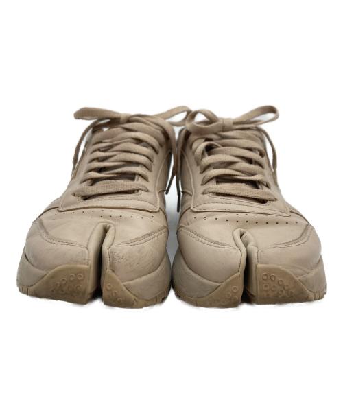 REEBOK（リーボック）REEBOK (リーボック) Maison Margiela (メゾンマルジェラ) PROJECT 0 CL TABI SNEAKER 足袋 スニーカー ベージュ サイズ:27㎝の古着・服飾アイテム