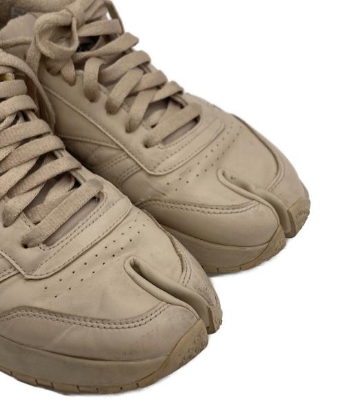 REEBOK（リーボック）REEBOK (リーボック) Maison Margiela (メゾンマルジェラ) PROJECT 0 CL TABI SNEAKER 足袋 スニーカー ベージュ サイズ:27㎝の古着・服飾アイテム