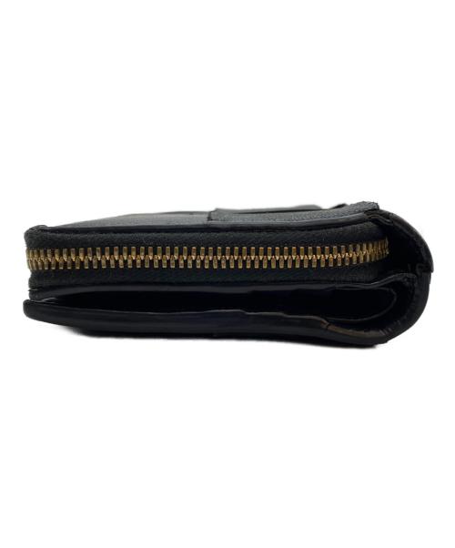 BOTTEGA VENETA（ボッテガベネタ）BOTTEGA VENETA (ボッテガベネタ) スモール カセット ウォレット ブラックの古着・服飾アイテム