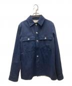 JIL SANDER+ジルサンダープラス）の古着「コットンジャケット」｜ブルー
