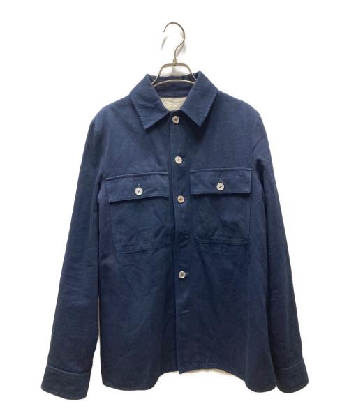 JIL SANDER+（ジルサンダープラス）JIL SANDER+ (ジルサンダープラス) コットンジャケット ブルー サイズ:XSの古着・服飾アイテム
