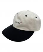 sacai×WTAPSサカイ×ダブルタップス）の古着「Cotton Twill Cap キャップ」｜ホワイト×ブラック