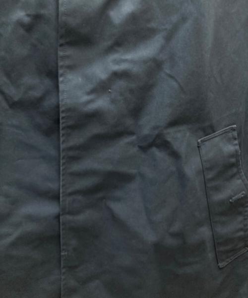 nanamica（ナナミカ）nanamica (ナナミカ) goretex ステンカラー コート ブラック サイズ:SIZE Lの古着・服飾アイテム