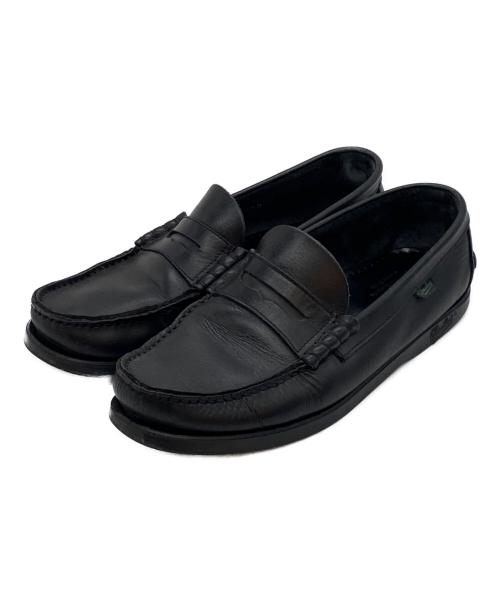 PARABOOT（パラブーツ）PARABOOT (パラブーツ) CORAUX コインローファー ブラック サイズ:7 1/2の古着・服飾アイテム