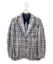 BEAMS F×ORIAN（ビームスエフ×オリアン）の古着「3ボタン段返りテーラードジャケット」｜グレー