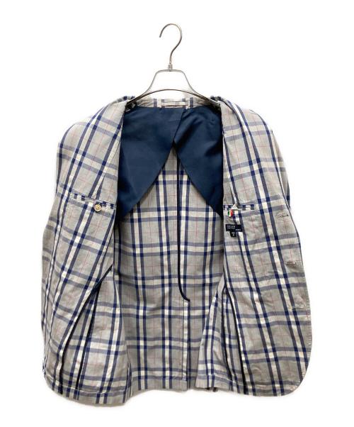BEAMS F（ビームスエフ）BEAMS F (ビームスエフ) ORIAN (オリアン) 3ボタン段返りテーラードジャケット グレー サイズ:SIZE 48の古着・服飾アイテム
