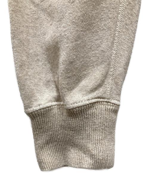 slopeslow（スロープスロウ）slopeslow (スロープスロウ) ハーフジップスウェット ベージュ サイズ:SIZE Mの古着・服飾アイテム