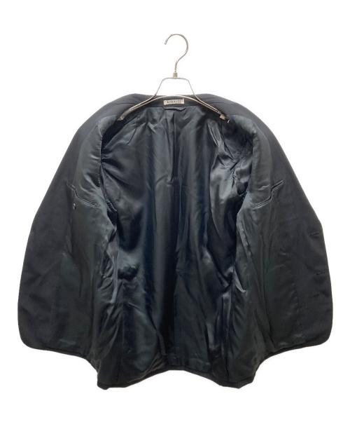 AURALEE（オーラリー）AURALEE (オーラリー) LIGHT WOOL MAX GABARDINE JACKET ライトウールマックスギャバジンジャケット ブラック サイズ:3の古着・服飾アイテム