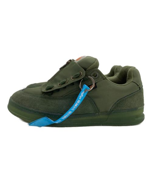 ALPHA（アルファ）ALPHA (アルファ) EPT (イーピーティー) FAT-ALPHA SAGE スニーカー グリーン サイズ:26.5cmの古着・服飾アイテム