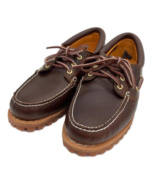 Timberland（ティンバーランド）Timberland (ティンバーランド) スリーアイクラシックラグ 3 EYE CLASSIC LUG ブラウン サイズ:26の古着・服飾アイテム
