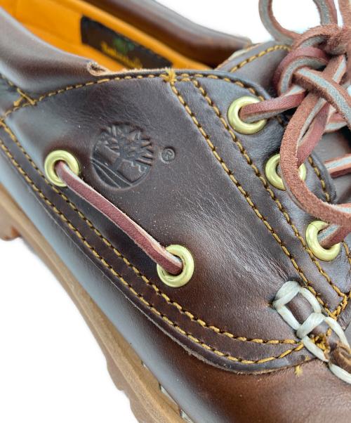 Timberland（ティンバーランド）Timberland (ティンバーランド) スリーアイクラシックラグ 3 EYE CLASSIC LUG ブラウン サイズ:26の古着・服飾アイテム