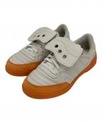 SAUCONYサッカニー）の古着「586I S IVORY ORANGE スニーカー」｜アイボリー×オレンジ