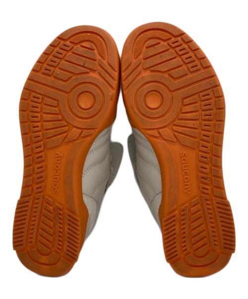 SAUCONY（サッカニー）SAUCONY (サッカニー) 586I S IVORY ORANGE スニーカー アイボリー×オレンジ サイズ:24cmの古着・服飾アイテム