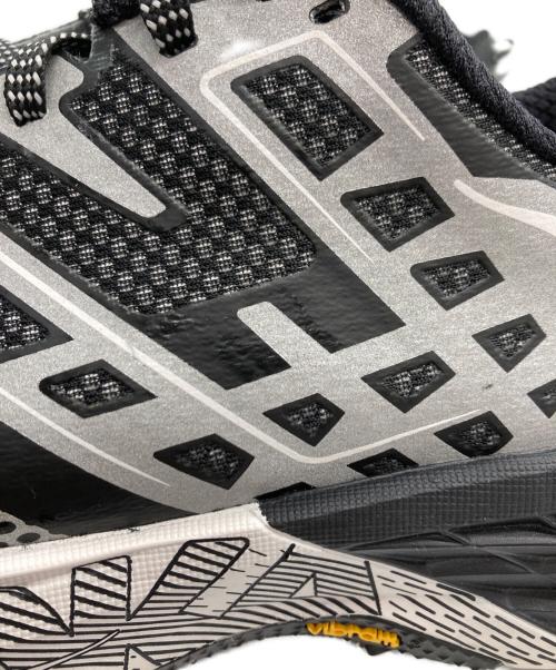 HOKAONEONE（ホカオネオネ）HOKAONEONE (ホカオネオネ) SPEEDGOAT 2 TS SILVER スニーカー ブラック×グレー サイズ:26の古着・服飾アイテム