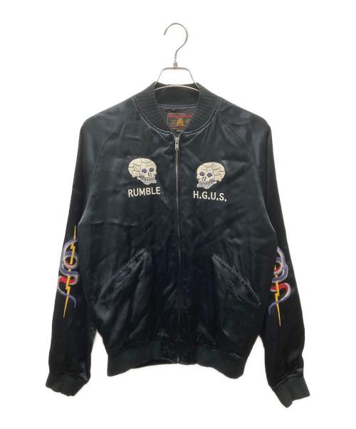 Hysteric Glamour（ヒステリックグラマー）Hysteric Glamour (ヒステリックグラマー) スーベニアジャケット ブラック サイズ:Mの古着・服飾アイテム