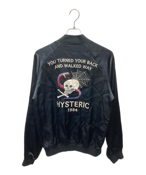 Hysteric Glamour（ヒステリックグラマー）Hysteric Glamour (ヒステリックグラマー) スーベニアジャケット ブラック サイズ:Mの古着・服飾アイテム