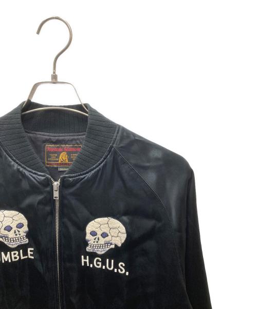 Hysteric Glamour（ヒステリックグラマー）Hysteric Glamour (ヒステリックグラマー) スーベニアジャケット ブラック サイズ:Mの古着・服飾アイテム