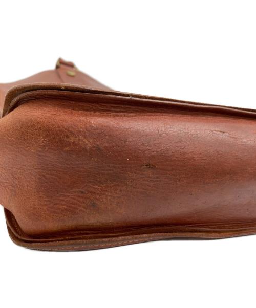 GLENROYAL（グレンロイヤル）GLENROYAL (グレンロイヤル) 2ハンドル レザートートバッグ ブラウンの古着・服飾アイテム