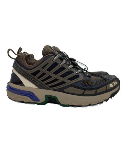 SALOMON（サロモン）SALOMON (サロモン) ACS PRO ADVANCED スニーカー カーキ×ネイビー サイズ:27cmの古着・服飾アイテム