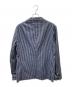TAGLIATORE (タリアトーレ) ストライプテーラードジャケット ネイビー×グレー サイズ:SIZE 50/R：9000円