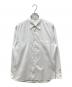 AURALEE（オーラリー）の古着「FINX SILK STRIPE SHIRTS シルクストライプシャツ」｜ホワイト
