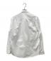 AURALEE (オーラリー) FINX SILK STRIPE SHIRTS シルクストライプシャツ ホワイト サイズ:SIZE 4：8000円