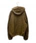 GUESS (ゲス) COATED DENIM HOODED JACKET コーティングフーデットジャケット ブラウン サイズ:M：18000円