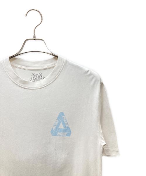 PALACE（パレス）PALACE (パレス) PORTER (ポーター) BELL BOY TEE ベルボーイTシャツ ホワイト サイズ:SIZE Sの古着・服飾アイテム