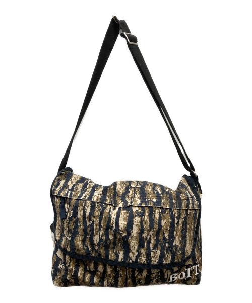 BoTT（ボット）BoTT (ボット) Washed Shoulder Bag ウォッシュドショルダーバッグ カーキの古着・服飾アイテム