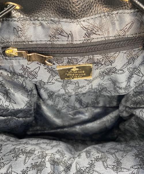 Vivienne Westwood（ヴィヴィアンウエストウッド）Vivienne Westwood (ヴィヴィアンウエストウッド) リュック ブラックの古着・服飾アイテム