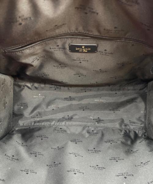 Kate Spade（ケイトスペード）Kate Spade (ケイトスペード) キップ ラージ ナイロン トート ブラックの古着・服飾アイテム