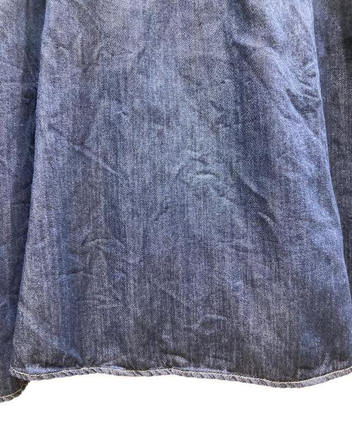 Snidel（スナイデル）Snidel (スナイデル) ノースリーブワンピース ブルーの古着・服飾アイテム
