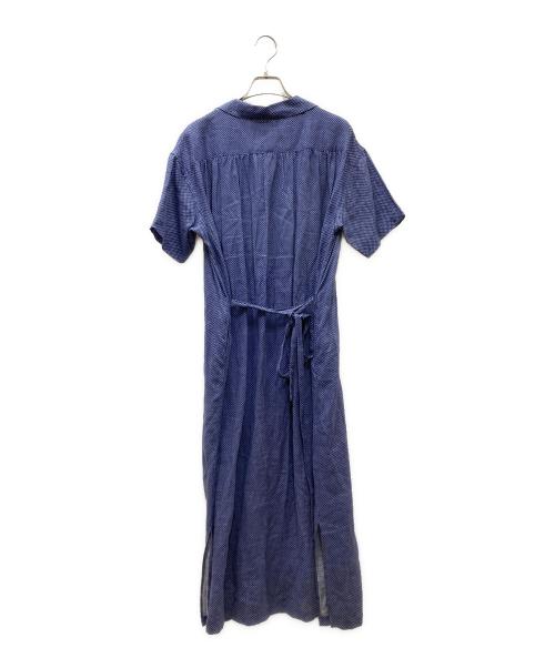 ANGLAIS（アングレー）ANGLAIS (アングレー) リネンワンピース ブルー サイズ:表記無しの古着・服飾アイテム