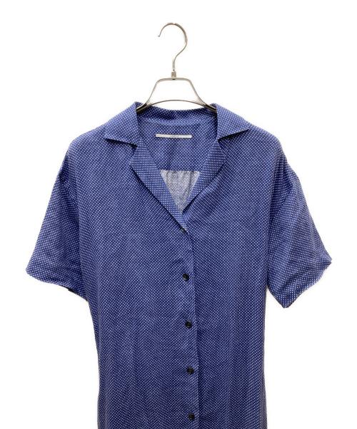 ANGLAIS（アングレー）ANGLAIS (アングレー) リネンワンピース ブルー サイズ:表記無しの古着・服飾アイテム
