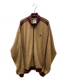 adidas（アディダス）の古着「ニット　トラック トップ Knit Track Top」｜ブラウン