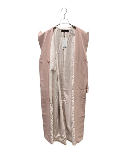 ambient（アンビエント）ambient (アンビエント) トレンチコート ピンク サイズ:SIZE Mの古着・服飾アイテム