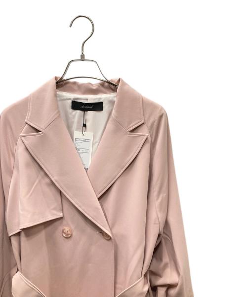 ambient（アンビエント）ambient (アンビエント) トレンチコート ピンク サイズ:SIZE Mの古着・服飾アイテム