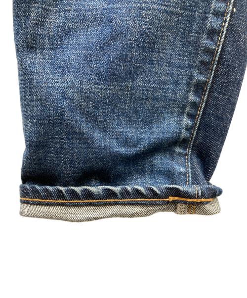 VISVIM（ビズビム）VISVIM (ビズビム) SOCIAL SCULPTURE 10 DAMAGED-26 デニムパンツ ブルー サイズ:W34×L28の古着・服飾アイテム