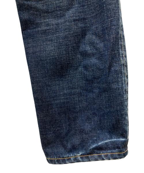 VISVIM（ビズビム）VISVIM (ビズビム) SOCIAL SCULPTURE 10 DAMAGED-26 デニムパンツ ブルー サイズ:W34×L28の古着・服飾アイテム
