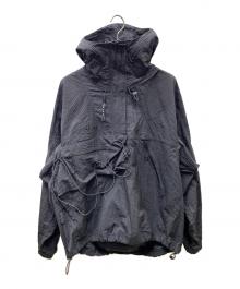 NIKE×OFFWHITE（ナイキ×オフホワイト）の古着「AS M NRG MC ANORAK アノラックジャケット」｜ブラック