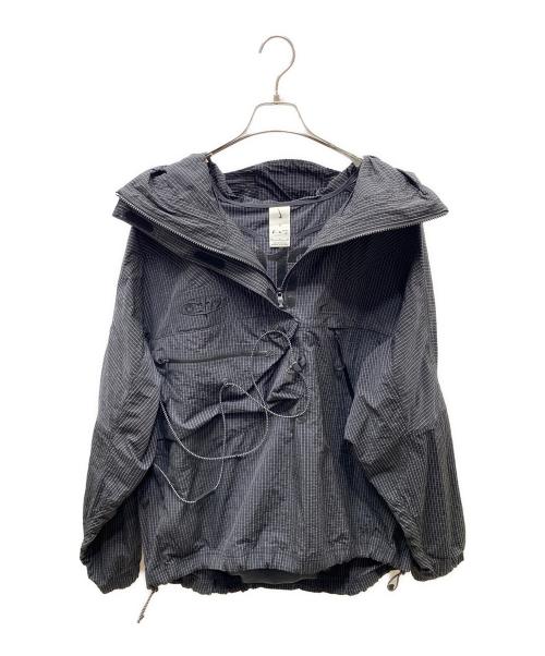 NIKE（ナイキ）NIKE (ナイキ) OFFWHITE (オフホワイト) AS M NRG MC ANORAK アノラックジャケット ブラック サイズ:XLの古着・服飾アイテム