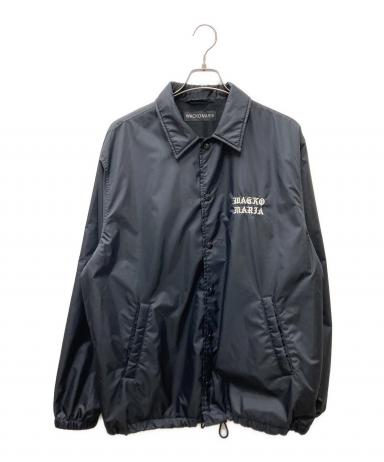 WACKO MARIA コーチジャケットブラックＸＬ 中古・古着通販】WACKO MARIA (ワコマリア) コーチジャケット ブラック
