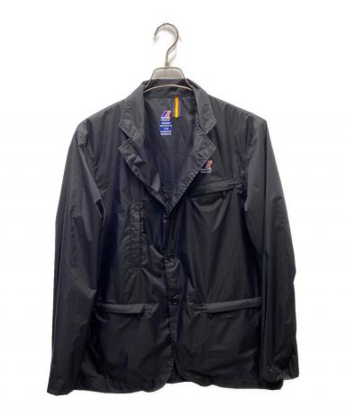 Engineered Garments×k way ナイロンジャケット 黒 中古・古着通販】K-way (ケイウェイ) Engineered Garments (エンジニア