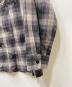 中古・古着 PENDLETON (ペンドルトン) オープンカラーチェックシャツ パープル×グレー サイズ:L：10000円